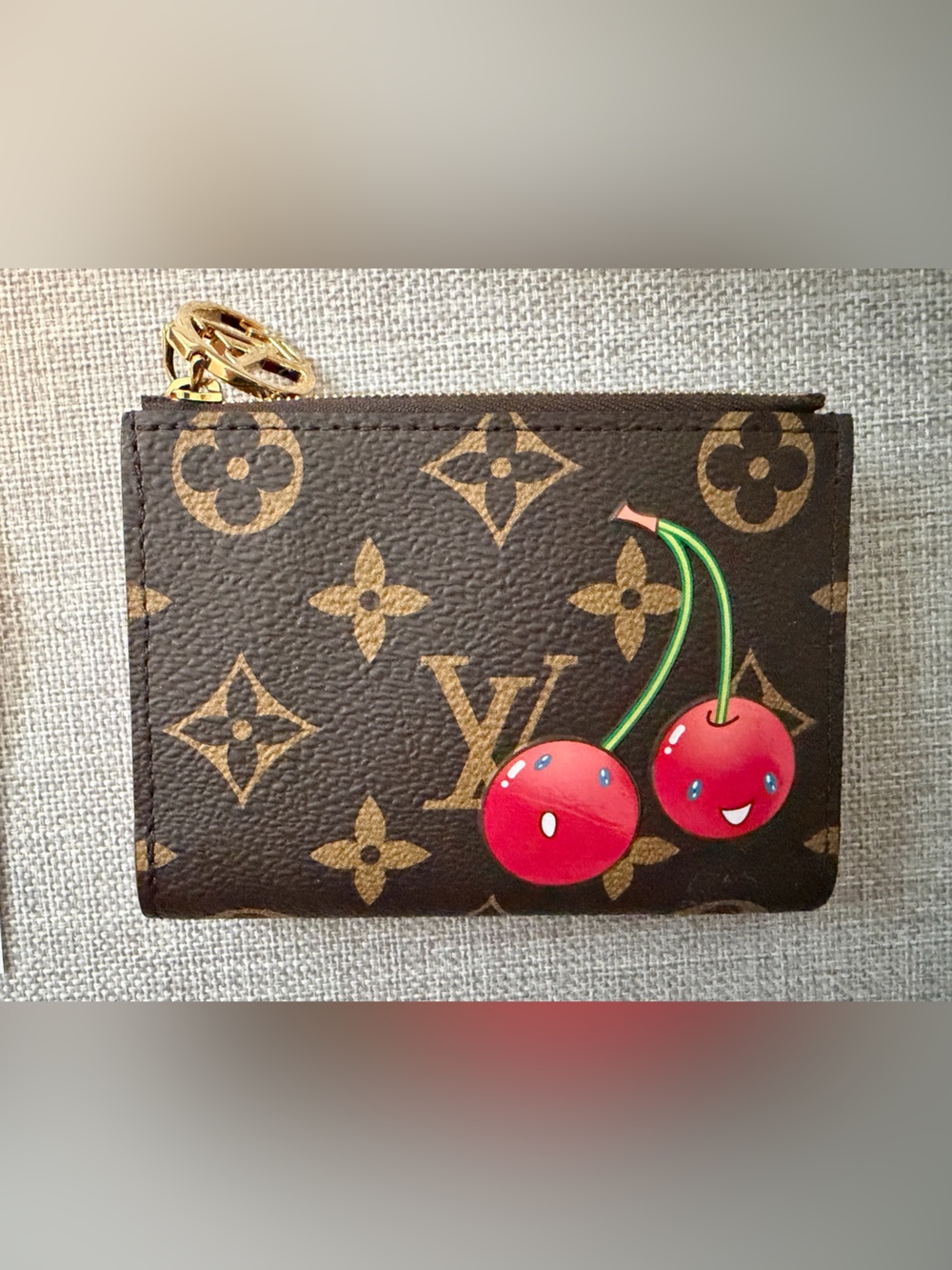 limited edition Louis Vuitton x Murakami Cherry Lisa Wallet